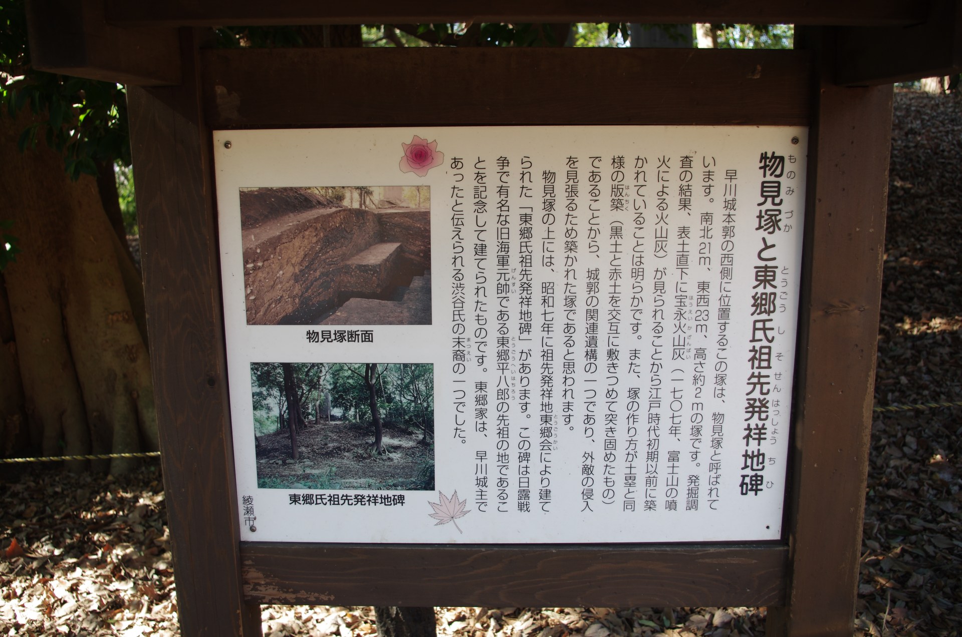 東郷氏祖先発祥地